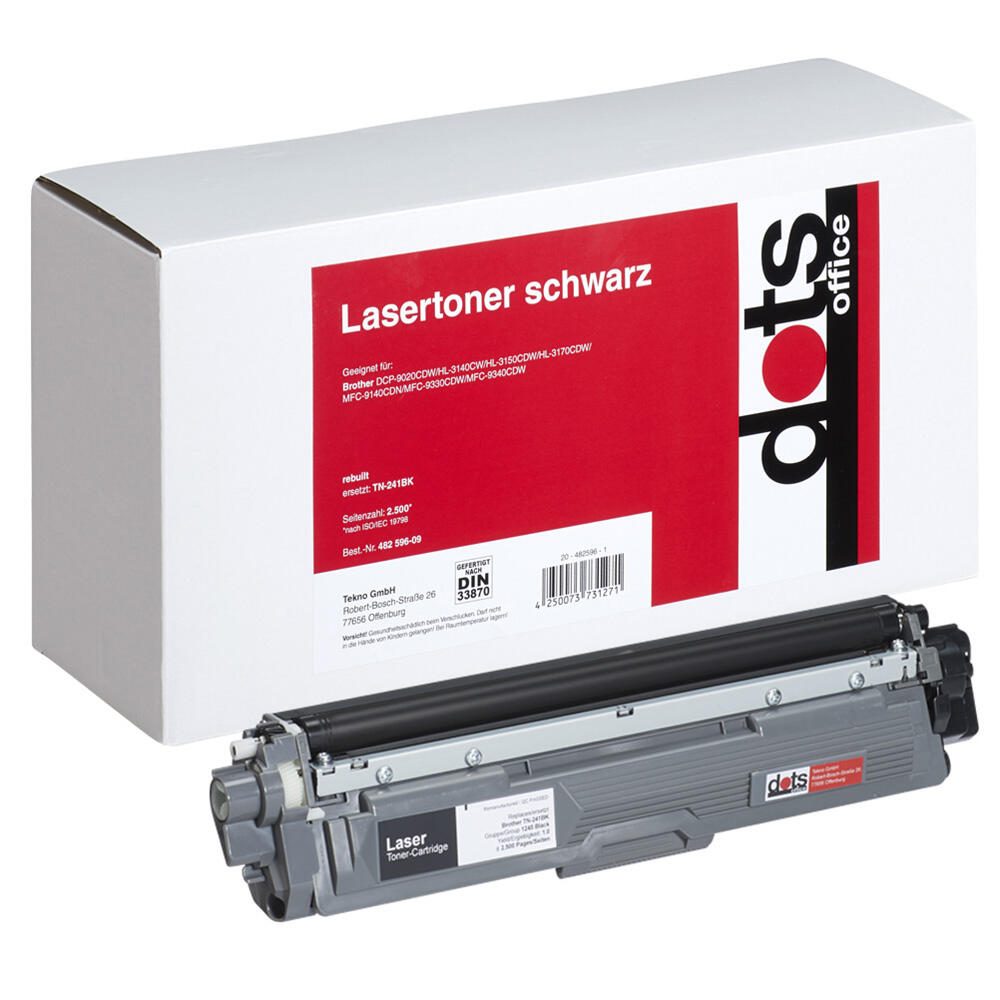 dots Toner kompatibel zu brother TN-241bk schwarz 1245,0000-DOTS