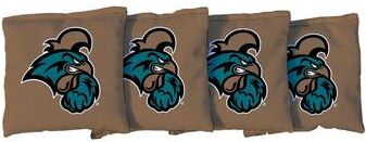 Skip's Garage Coastal Carolina Brown Cornhole Bags