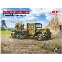 ICM Sd.Kfz.3b with Flak 38 AA Gun