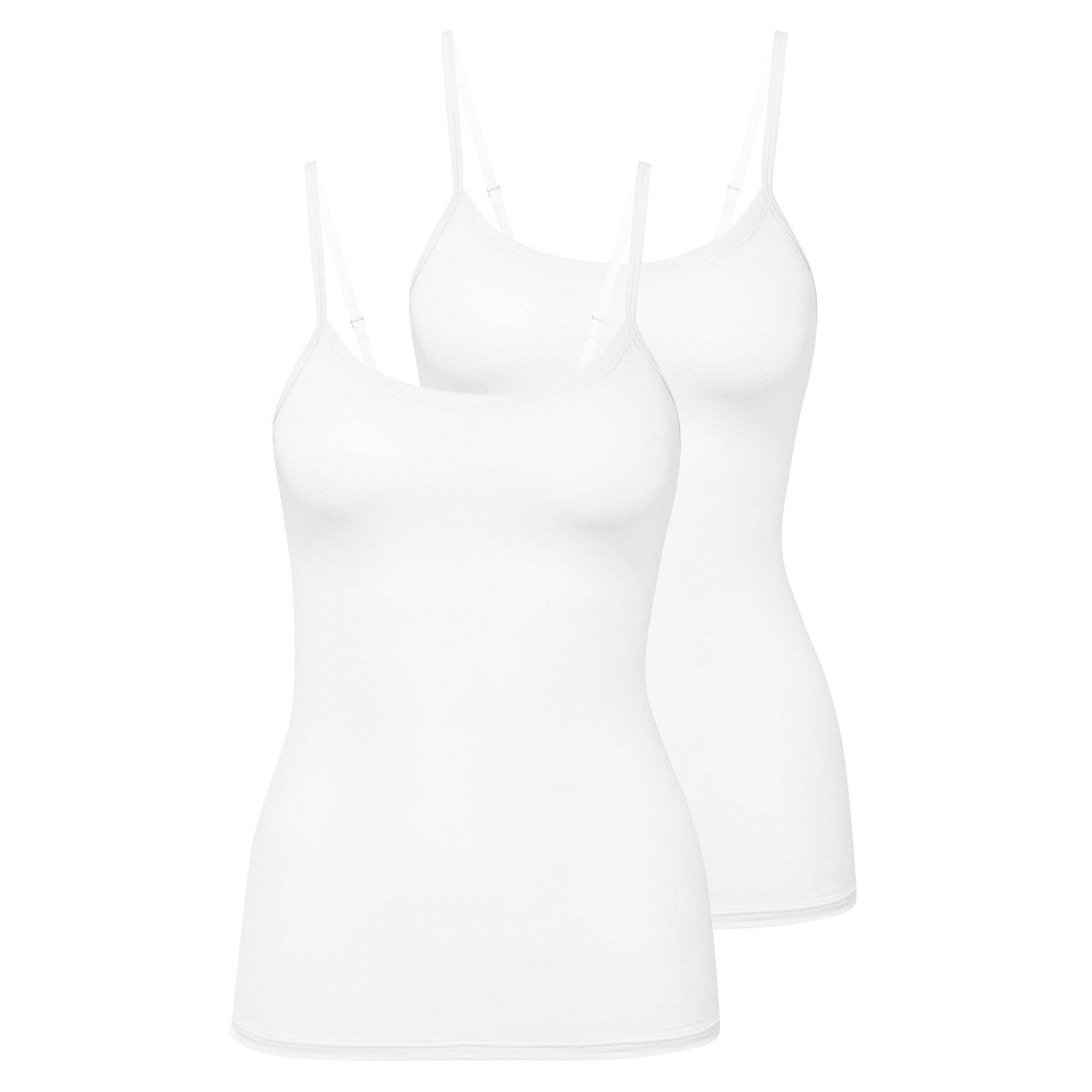 Comfort Spaghetti-Top Damen Unterhemd