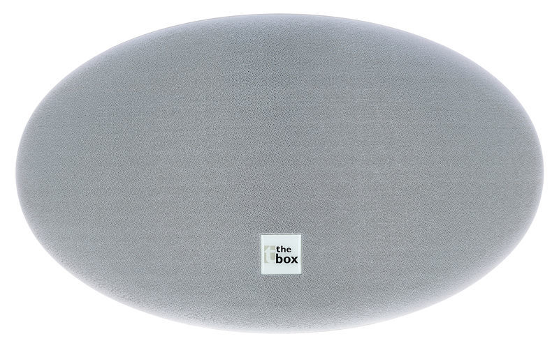 the box Oval 10 White bianco