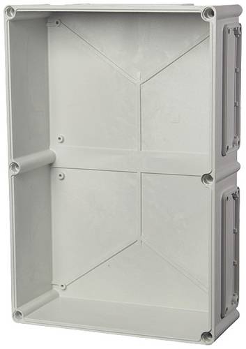 Fibox Base, PC Openings, 4x size 2 flange + 2x size 3 flange 3530318 Gehäuse-Unterteil 560 x 380 x 150 Polycarbonat Lichtgrau