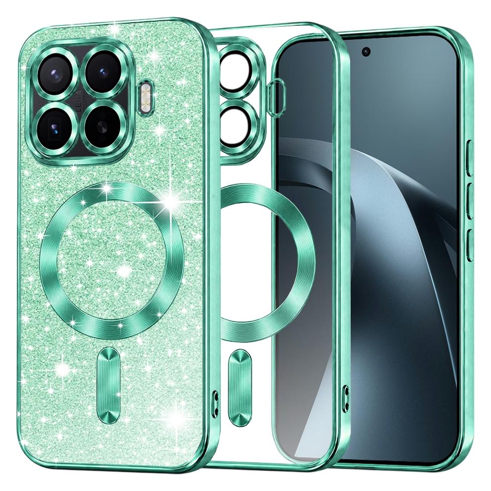 Techsuit - Luxury Glitter MagSafe - Xiaomi 17T Pro - Light Green (Xiaomi 17 Pro) (76520983)