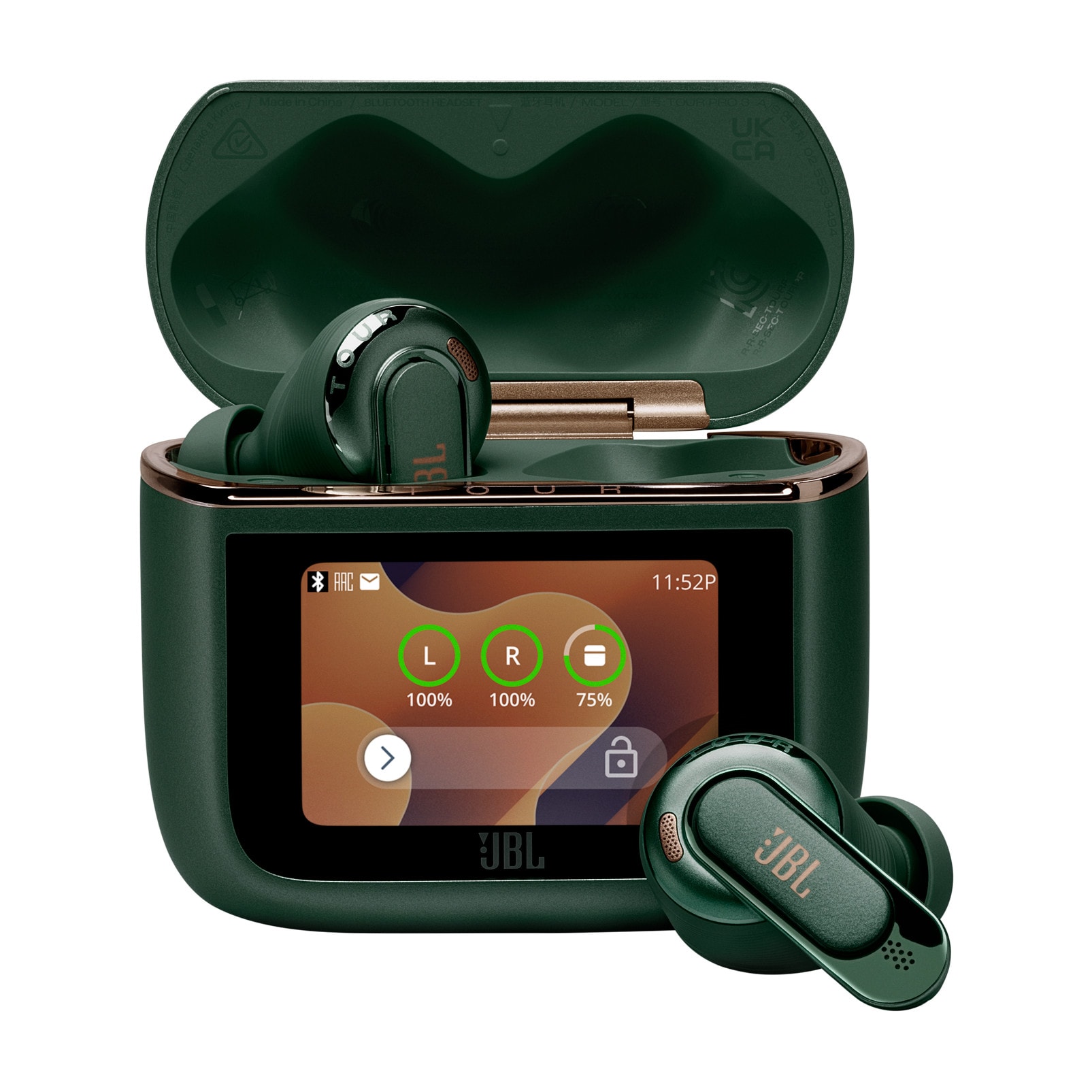 JBL TOUR PRO 3 In-Ear True Wireless Bluetooth Kopfhörer Noise Cancelling grün