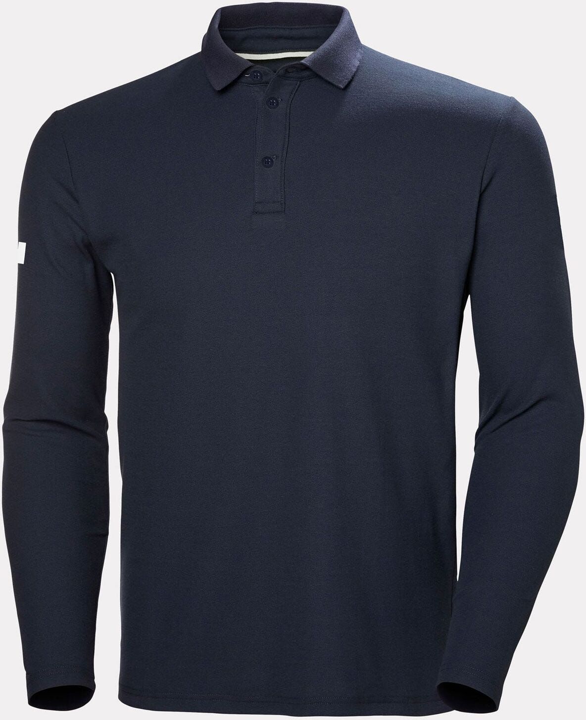 Helly Hansen Men's Crewline Long Sleeve Polo - Blue - L