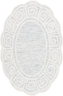 SAFAVIEH Handmade Novelty Christhild Greek Key Wool Rug