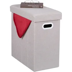 Relaxdays, Hocker, Sitzhocker (48.50 x 27 x 49 cm)