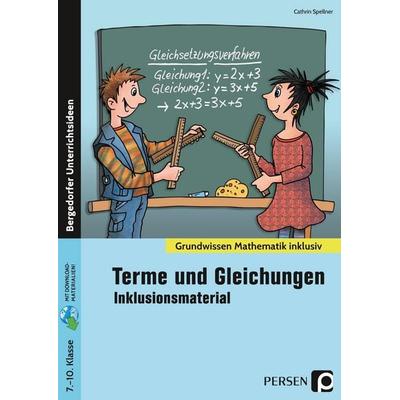 Terme und Gleichungen - Inklusionsmaterial, Set von Cathrin Spellner, Persen Verlag in der AAP Lehrerwelt GmbH, 978-3-403-20593-7