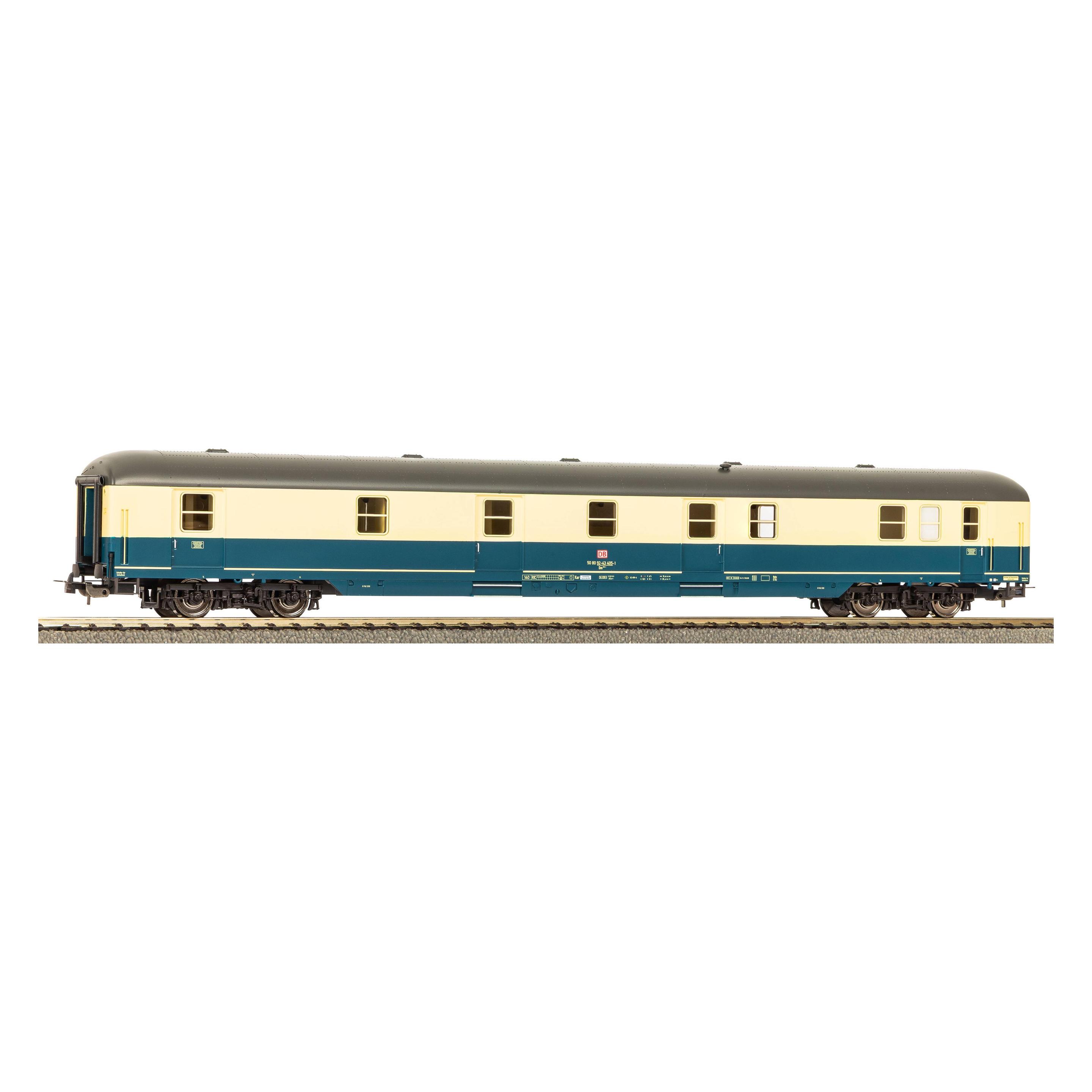 Piko Packwagen Dms 903 blau/ beige DB AG Ep V (Spur H0) (53390)