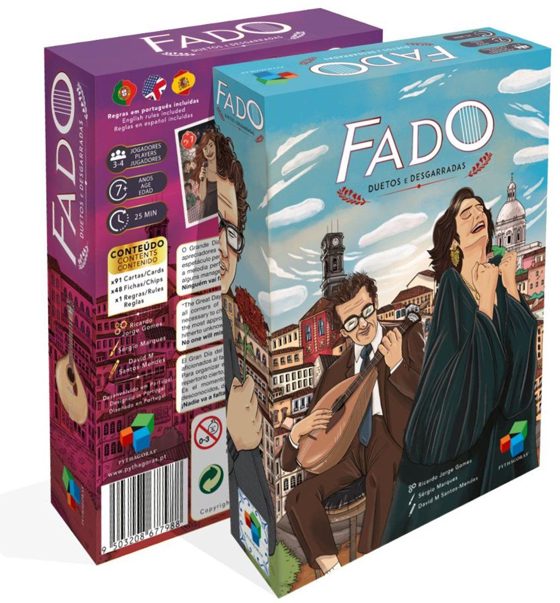 Pytha Fado Strategisch bordspel voor 3-4 spelers