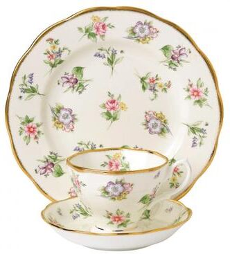 Royal Albert 100 Years Spring Meadow 3-piece Place Setting