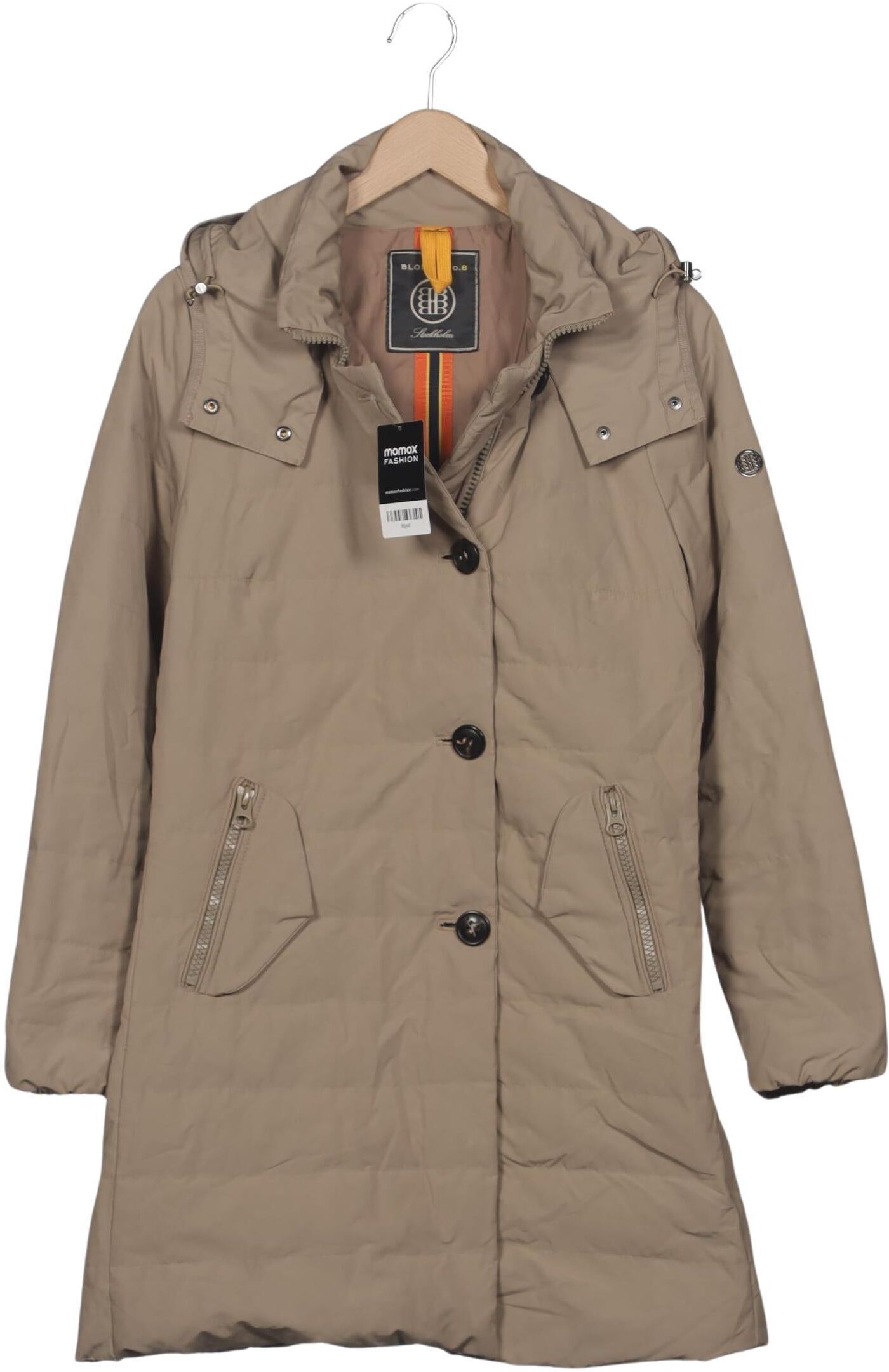 Blonde No.8 Damen Mantel, Beige, Gr. XL, kein / Etikett - Second Hand