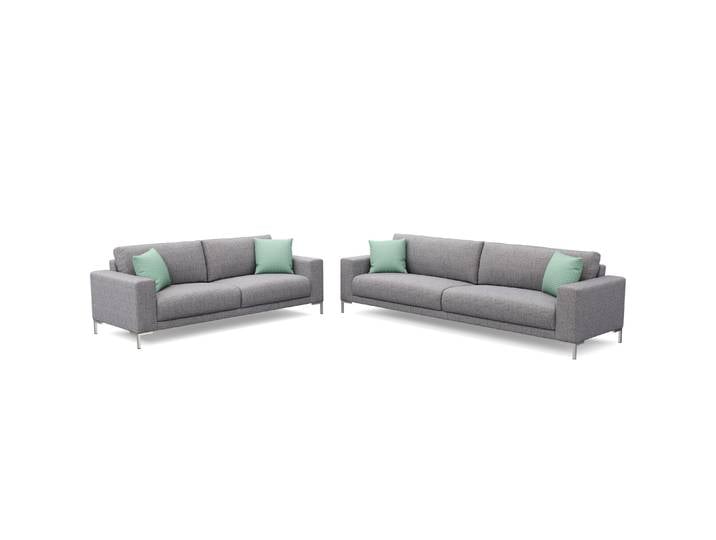Sofa Set NOREEN grau