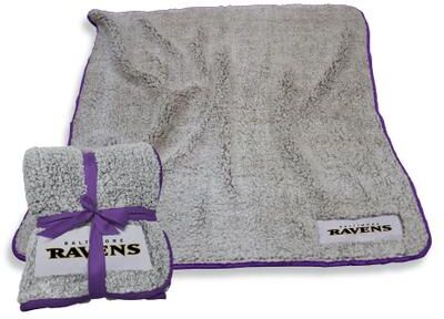 Baltimore Ravens Frosty Fleece Home Textiles by NFL in Multi
