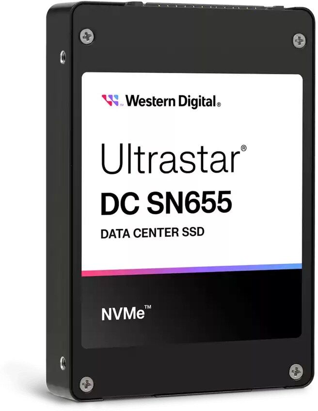 Western Digital Ultrastar DC SN655 U.3 15.4 TB PCI Express 4.0 3D TLC NAND NVMe