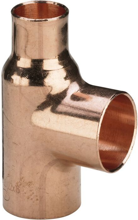 Viega T-Stück 101619 28 x 15 x 28 mm, Kupfer