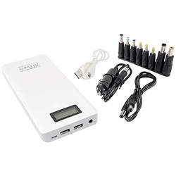 XTPower XT-16000 QC3 Powerbank 15600 mAh Quick Charge 3.0 Li-Ion USB, DC-Buchse 3.5 mm Weiß Statusanzeige 246982
