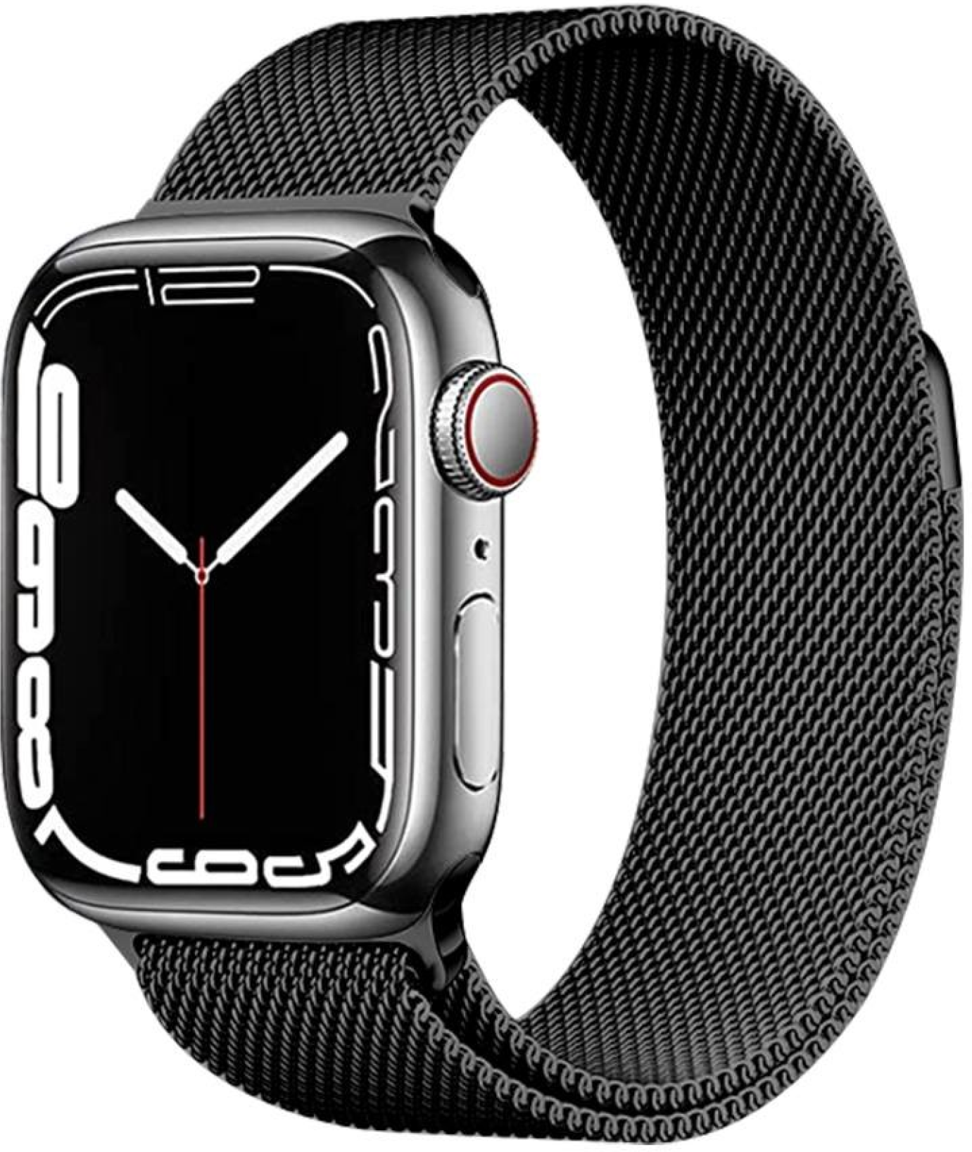 iS Bracelete Apple Watch Milanesa 42/44/45mm - Preto