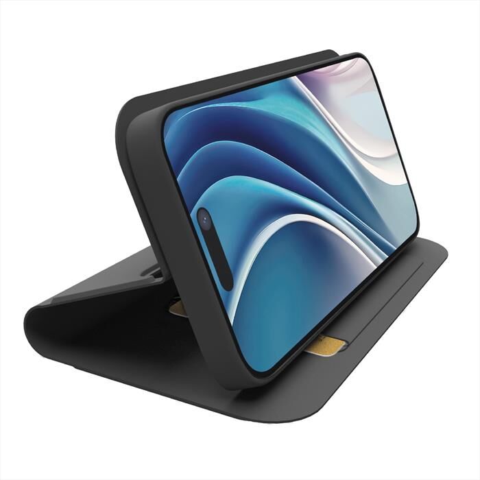 SBS Cover Wallet Smooth Per iPhone 17 Pro-nero