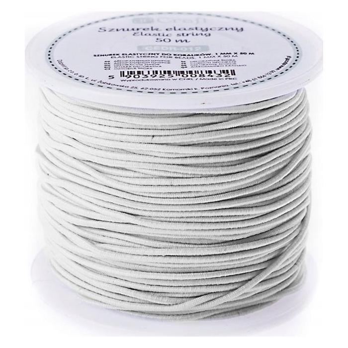 DP Craft Elastische Schnur für Perlen 1 mm x 50 m (5903925008432)