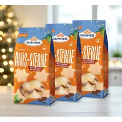 Dinkel-Anis-Sterne Bio