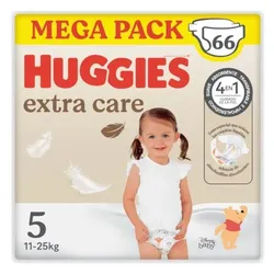 Huggies Extra Care Babywindeln (Gr. 5, 66 Stk.)