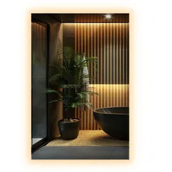 LED-SPIEGEL 60x40 cm Rechteckig Warmweiß 3000K