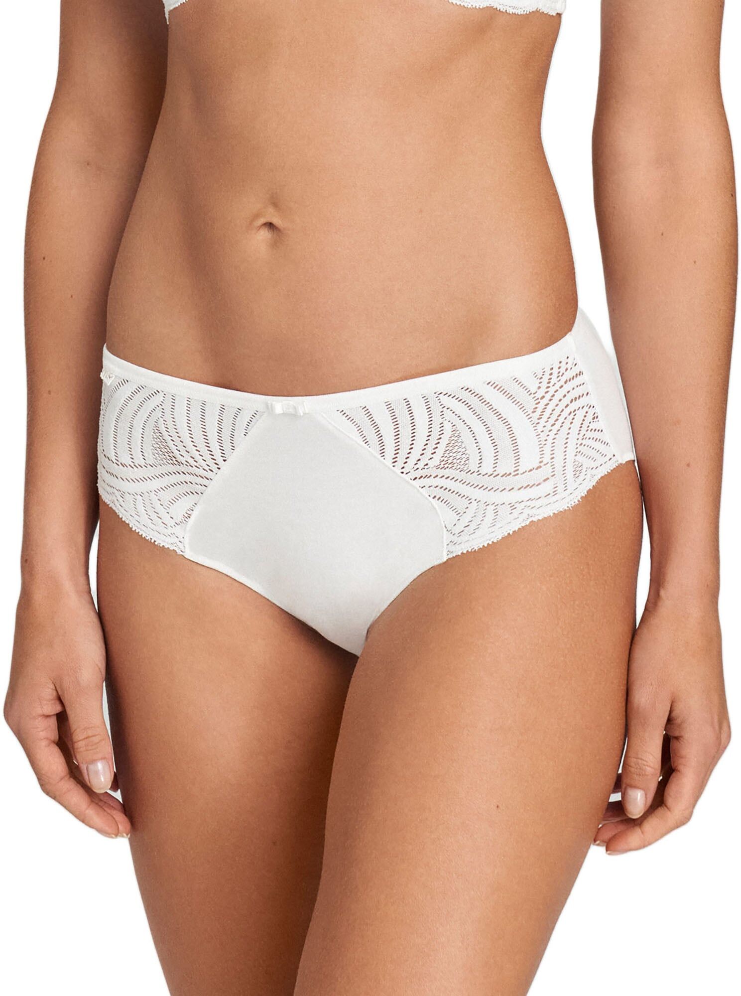 Slip SUSA "2er Pack Slip Nizza", Damen, Gr. 38, beige (natur), Obermaterial: 70% Baumwolle CO. 21% Polyamid PA. 9% Elasthan EL., Unterhosen Slip