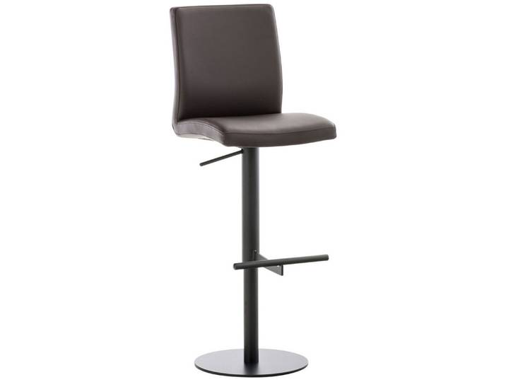 furnicato Barhocker Cadiz 40x49x93 cm braun (1 St), Höhenverstellbarer Tresenhocker mit 360-Grad-Drehfunktion