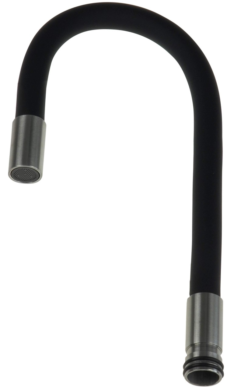 Neuesbad Flexibler Auslauf für NB1DEBOCB7201 Armaturen, Edelstahl-Schwarz NB1DEABAB72W1