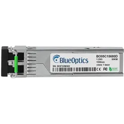 BlueOptics Kompatibler Sundray OM-SFP-Gigabit-Single-mode-80 BO05C15680D SFP Transceiver, LC-Duplex, 1000BASE-, Transceiver, Silber