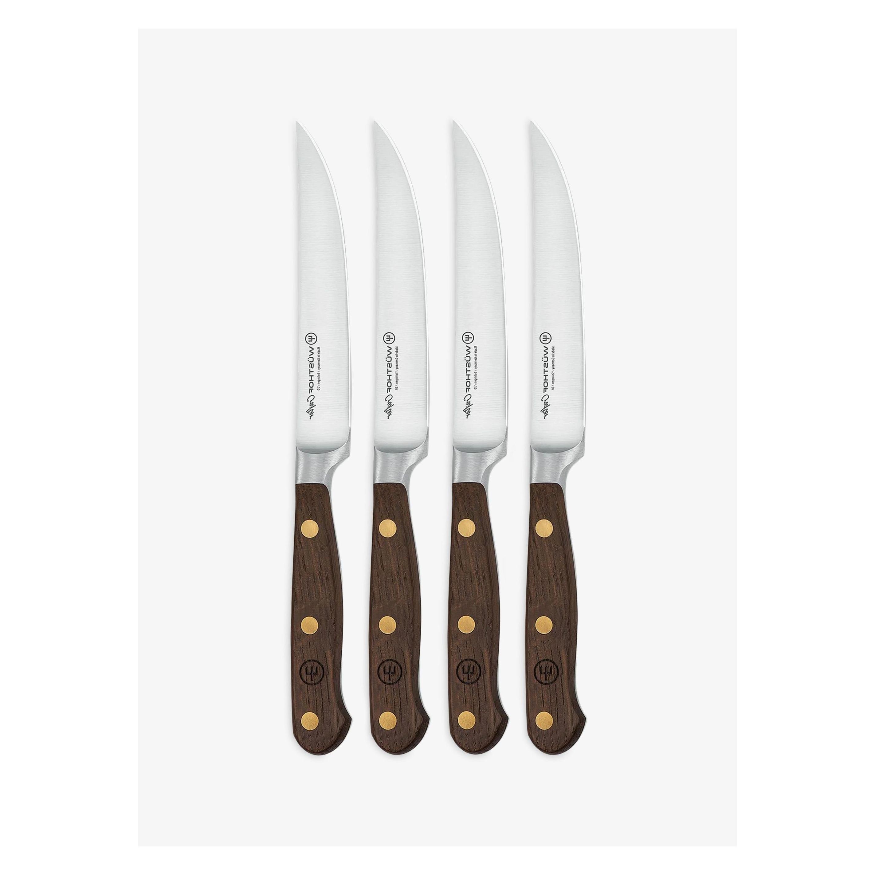 Wüsthof Steakmesser CRAFTER eiche (4 Stk., Messer) (1070860401)
