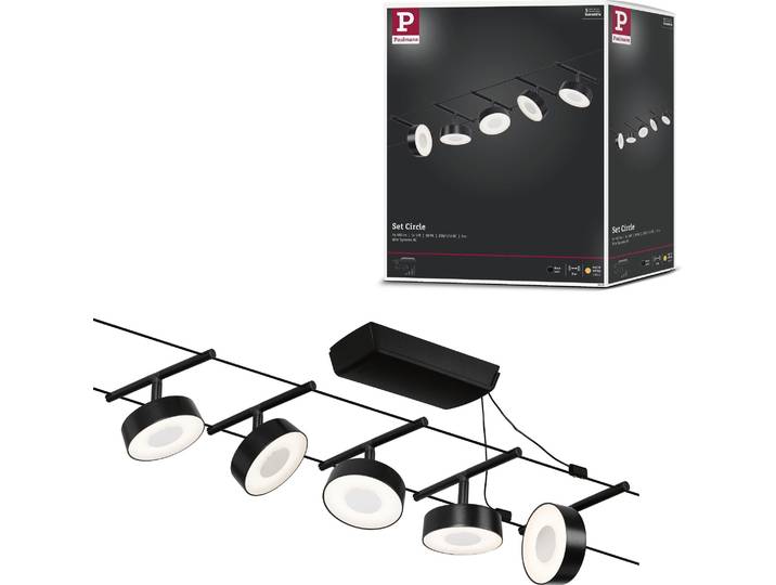Paulmann CorDuo LED Seilsystem Circle Basisset