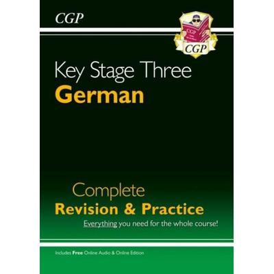 KS3 German Complete Revision & Practice (with Free Online Edition & Audio), Taschenbuch von Cgp Books, CGP Books, 978-1-84762-889-3