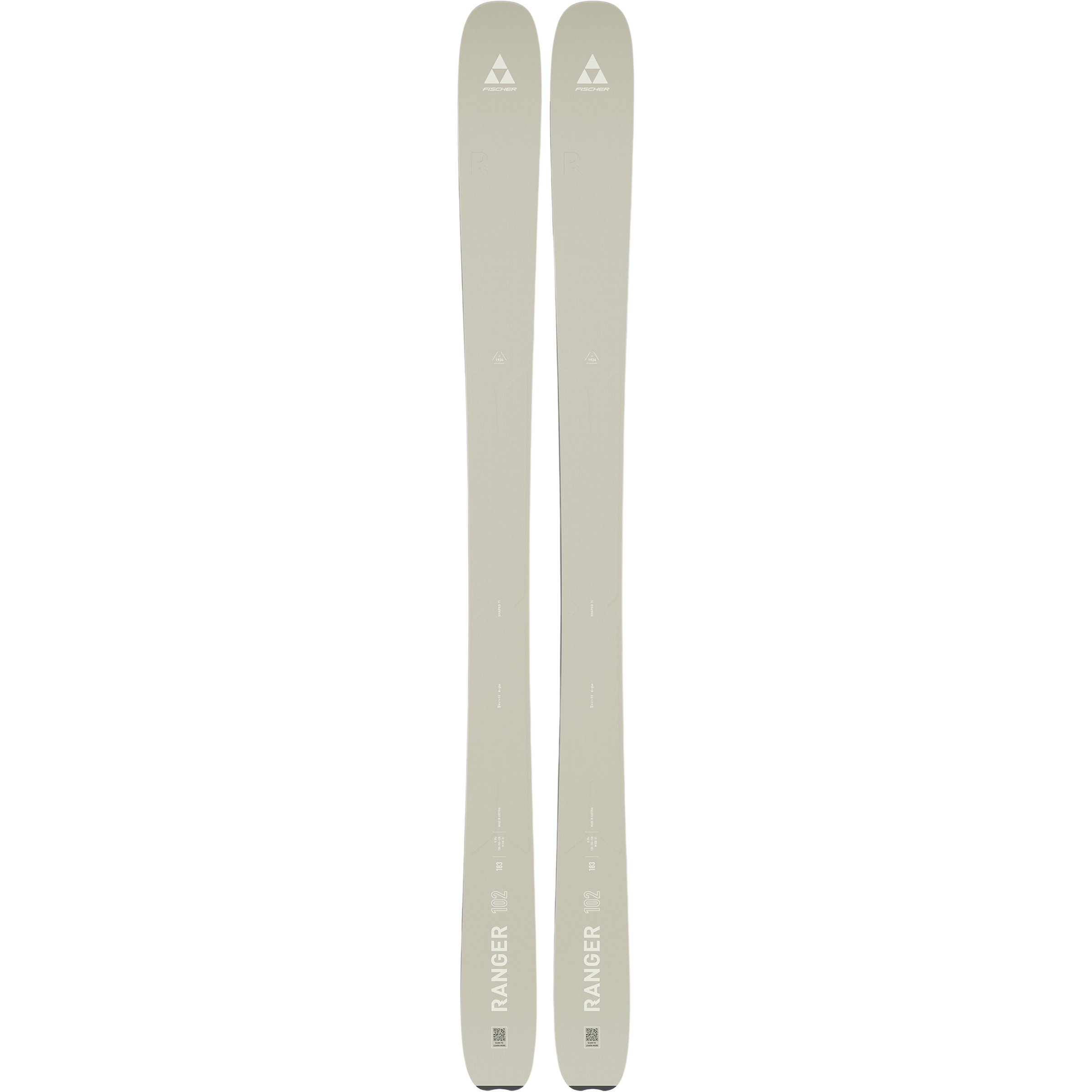 Fischer Ranger 102 Freerideski 26/27 Ski weiss Größe 190cm Freeride