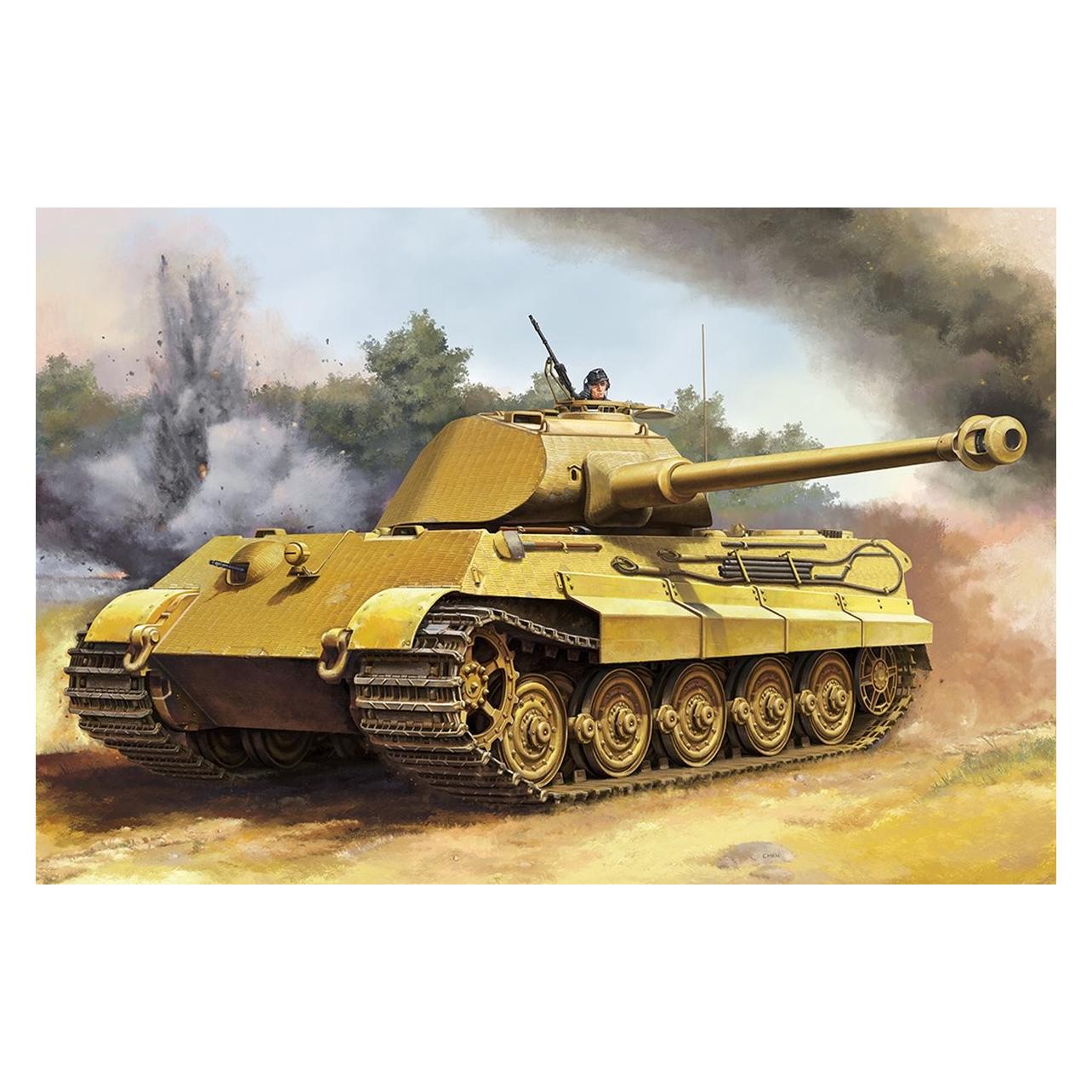 Trumpeter Pz.Kpfw.VI Sd.Kfz.182 Tiger II (Porsche Early production vehicle Fgst.Nr.280009) (0948)