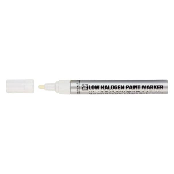Sakura Permanent-Marker Paint Marker halogenarm, weiá (1x) (XPMKBLH50)