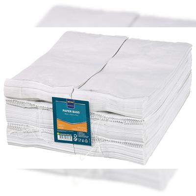 METRO Professional Papiertüten, Cellulose, 35 x 15 x 7 cm, 2.5 kg, weiß, 1000 Stück