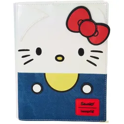 Loungefly, Heft + Block, Hello Kitty by Perlglanz Notizbuch 50th Anniversary (A5, Liniert, Harter Einband)