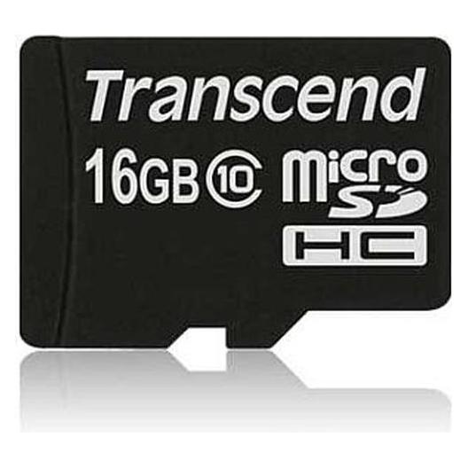 Transcend SDHC CARD MICRO 16GB CLASS 10 (16 GB, microSDHC, U1) (TS16GUSDC10)