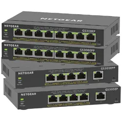 NETGEAR 8-Port Gigabit Ethernet PoE+ Power over Ethernet