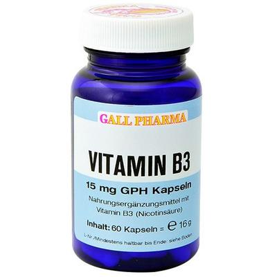 Vitamin B3 15 mg GPH Kapseln 60 St