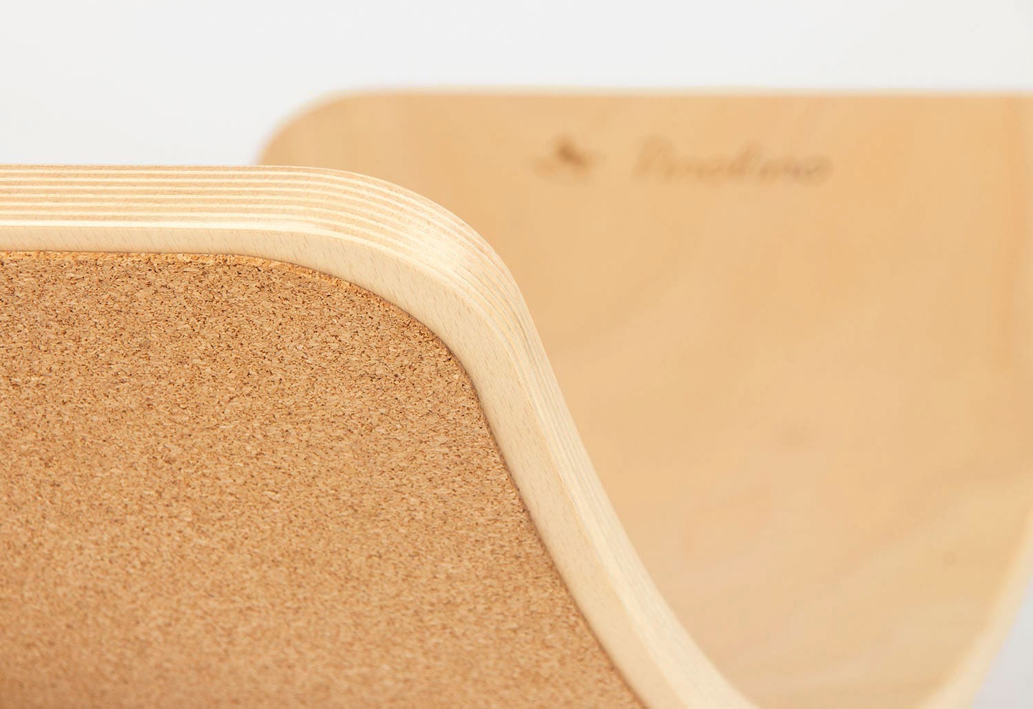 Balanceboard PINOLINO "Balance Board »Kari«", beige (natur), Balancetrainer, Kinder, B/H/L: 30cm x 18cm x 82cm Ø, Balanceboard, Made in Europe, B:30cm H:18cm L:82cm