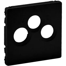Legrand 756792 Valena Life Abdeckung für TV+R-SAT Farbe: Schwarz