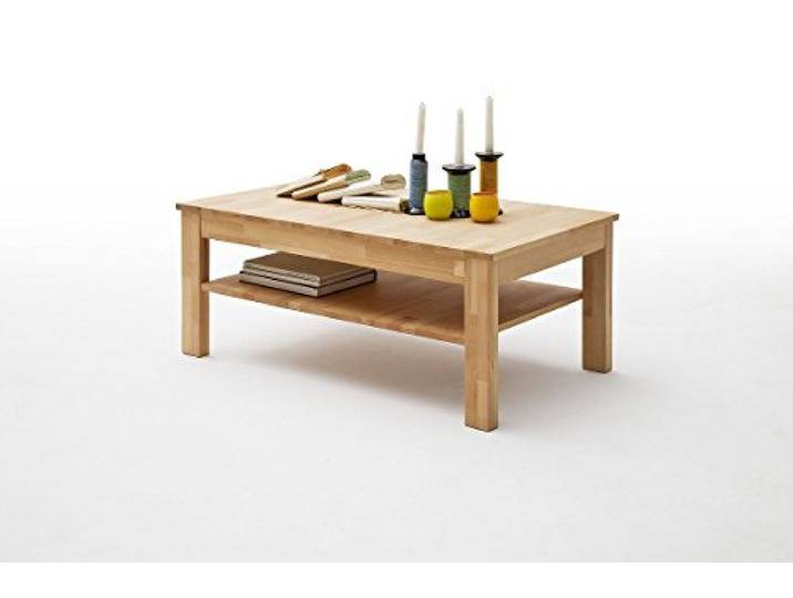 MCA Direkt Couchtisch 104 x 62 cm Kernbuche massiv geölt