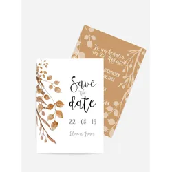 Save the Date Karten selbst gestalten mit Spruch und Fotos im Onlinedesigner bei Meine-Kartenmanufaktur.de