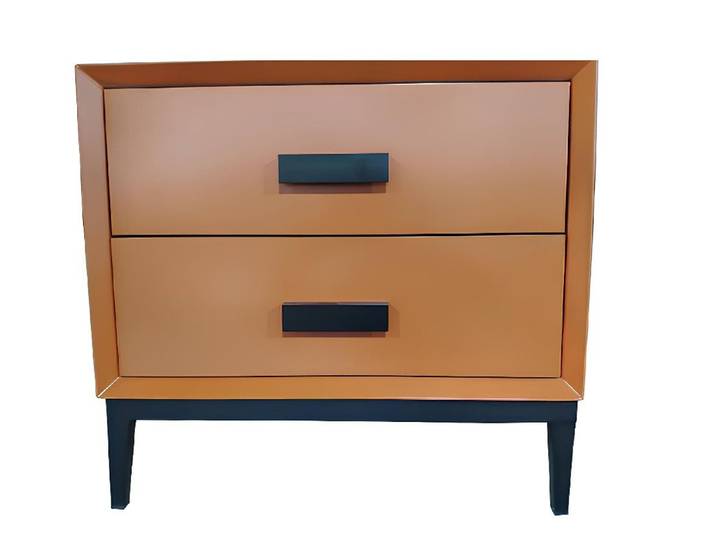 Xlmoebel Nachttisch Vintage Nachttisch Konsole aus Holz mit eleganter Ablagefläche (Nachttisch), Hergestellt in Europa