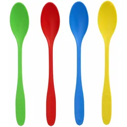VEPATIM 100x Sorbetlöffel Mehrweg spülmaschinengeeignet stabil 17,5cm div. Farben