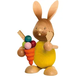Kuhnert, Osterdeko, Stupsi Hase Osterdekoration aus Holz - Sammlerstücke - Made in Germany (1x)