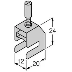 Turck Schirmklemme SK8 (VE10)
